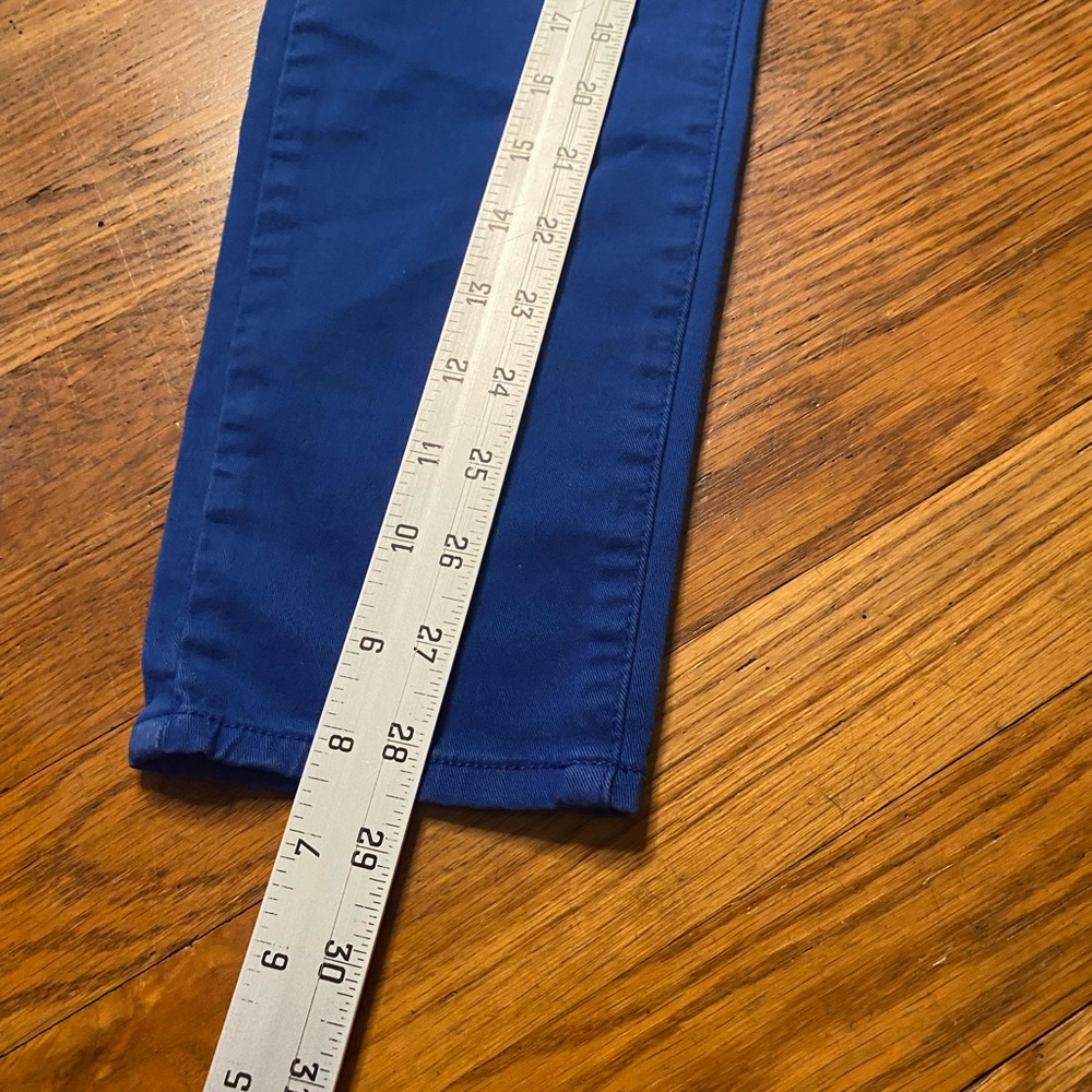 American Eagle Blue Jegging Skinny Stretch Pants Size 6 - Picture 5 of 11